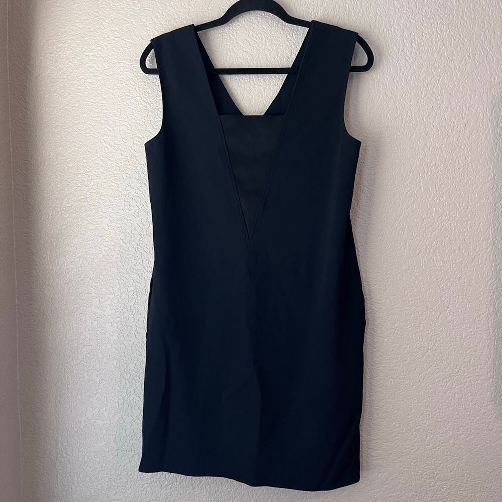 Rag & Bone Alma V Neck Shift Dress Sleeveless Pockets Viscose Stretch Small - Picture 3 of 9